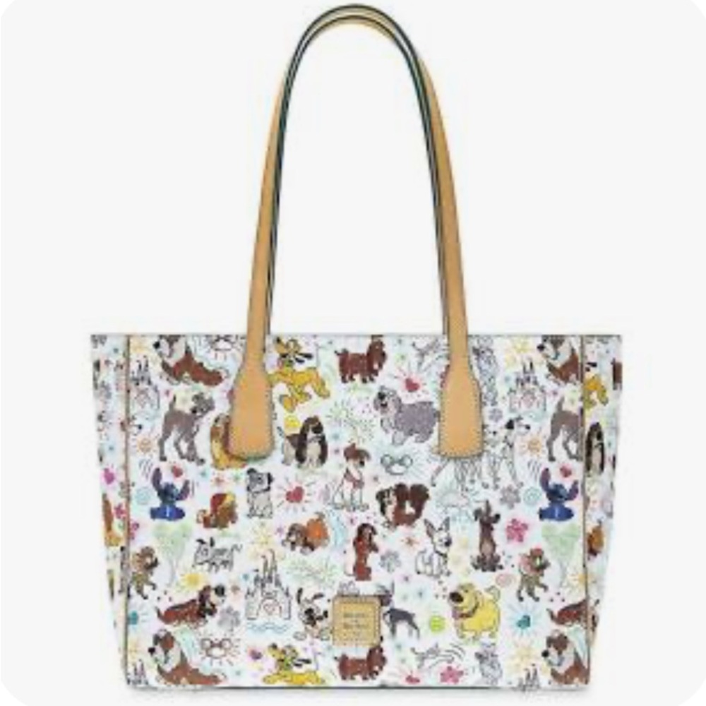 NWOT Disney Dooney Dogs Tote Perfect Placement